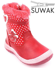 Children's winter shoes Apawwa BH836RE red size 27-32