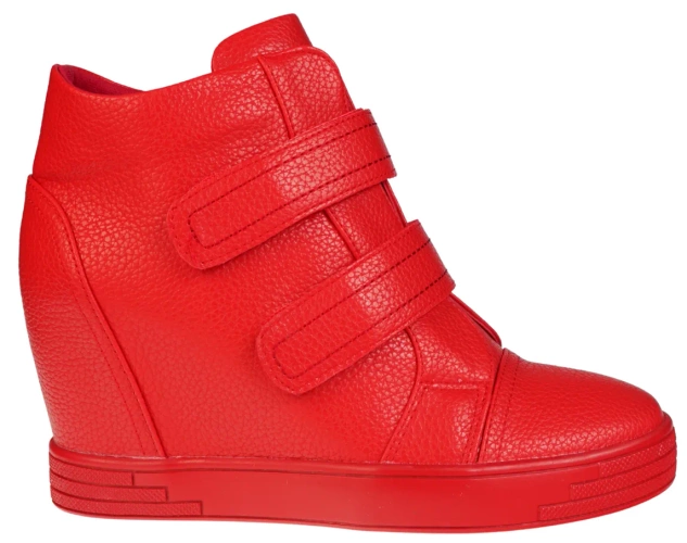 Obuwie przejściowe damskie Sergio Leone D28789CZE czerwone rozm.36-40