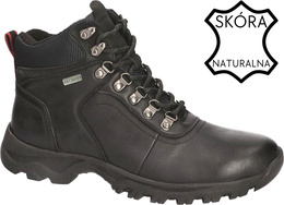 Men's winter shoes American Club MCY-72 black size 41-45