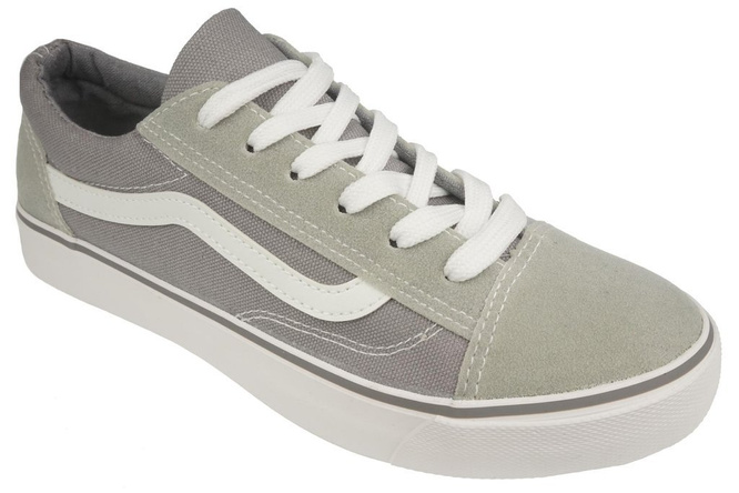 Tenisówki męskie FEISAL MMB123GY szare rozm.41-46