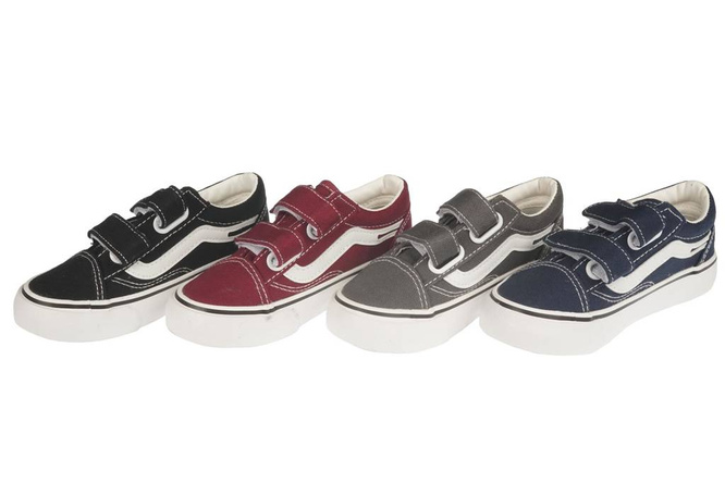 Tenisówki dziecięce Sport BKB07 czarne, granatowe, bordowe i szare rozm.25-30