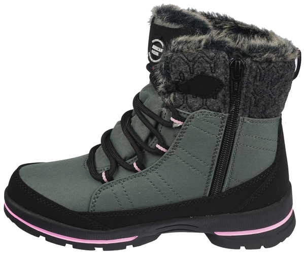 Buty zimowe dziecięce American Club CSN-03 szare i granatowe rozm.32-36