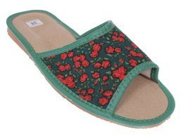 Women's highlander slippers Pako DP2014 green size 36-41