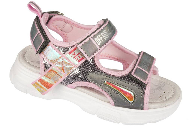 Children's sandals Clibee BZ-758GUPI  grey size 26-31