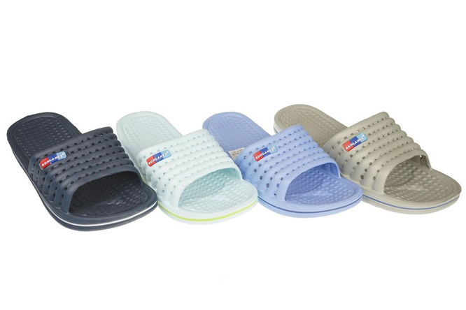 Women's pool slippers Sunlanse DH610 navy blue, mint, gray or blue size 37-41