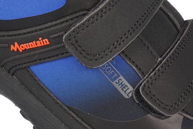 Buty sportowe młodzieżowe Badoxx DLXC-8152BLBU czarno-niebieskie rozm.36-41