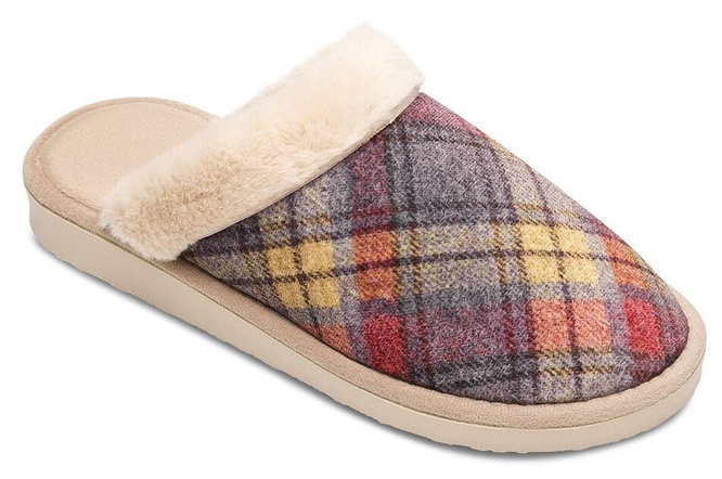 Meteor DV101 GRETA women's slippers brown, blue and pink, sizes 36-40