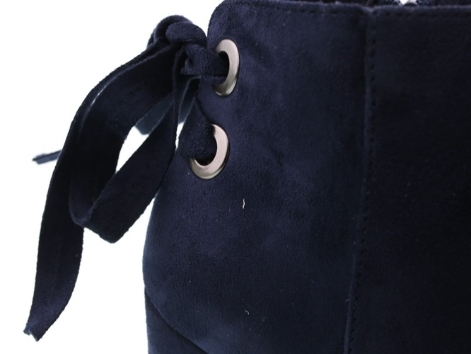 Women's winter shoes Sergio Leone DBT545GRANAT navy blue size 36-41