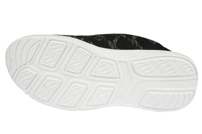 Buty sportowe młodzieżowe Jomix D6947-1BL czarne rozm.36-41