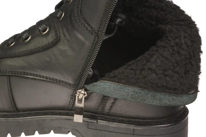 American Club MCY-122 men's winter boots black size 41-45