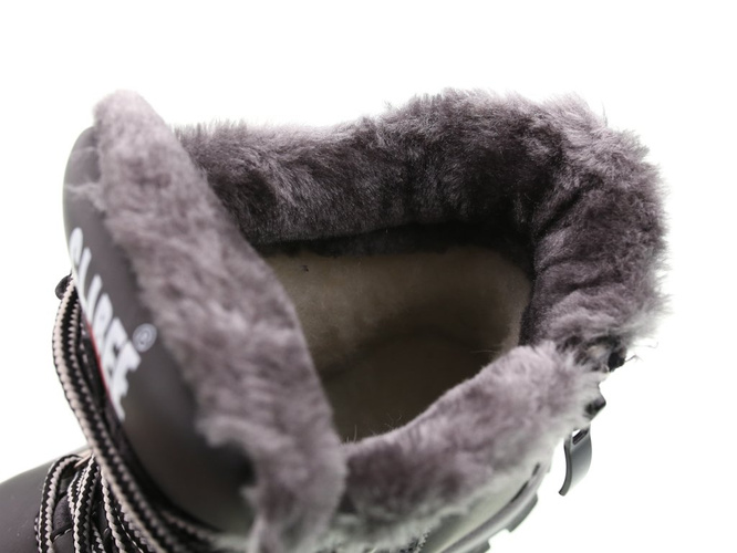 Children's winter shoes Clibee BH-131BL black size 26-31