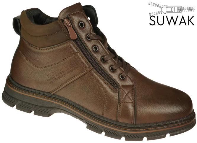Men’s winter boots Feisal M9901-26BR brown sizes 44–48