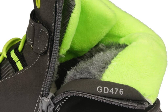 Children's transition shoes Apawwa AGD476GY gray size 21-28