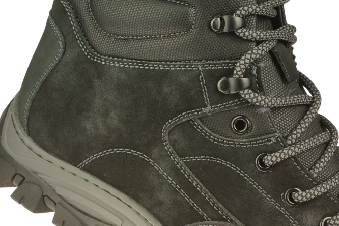 Obuwie zimowe męskie Feisal MD9905-1BL czarne rozm.44-48