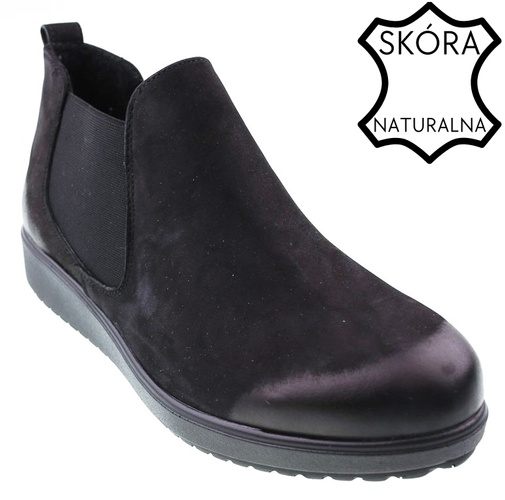 Winter shoes for women Bratbut-Natalia D264CZNU black size 36-41