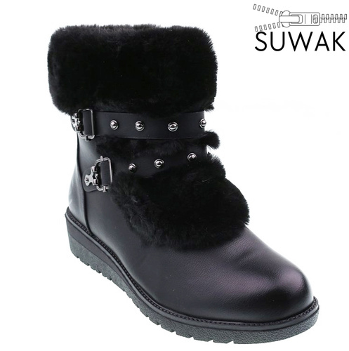 Women's winter shoes Xufeng D31UBL black size 36-41