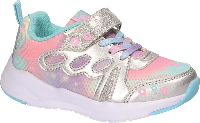 American Club BHL-60 pink and gray children's sports shoes, sizes 23-27