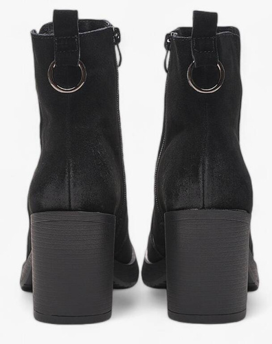 Sergio Leone DBT673-SCZ women's winter boots black size 36-40