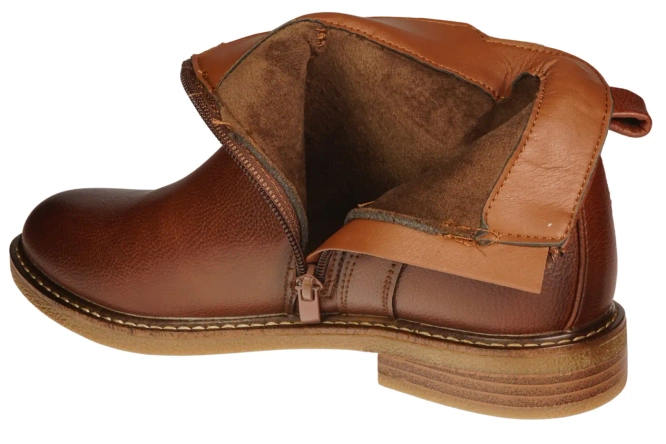 Botki zimowe damskie Skotnicki DB-3-1345BR brązowe rozm.36-41