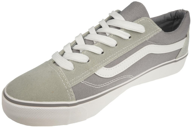 Tenisówki męskie FEISAL MMB123GY szare rozm.41-46