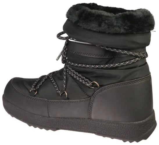 American Club DSN-47 women's snow boots, black and white, sizes 36-41