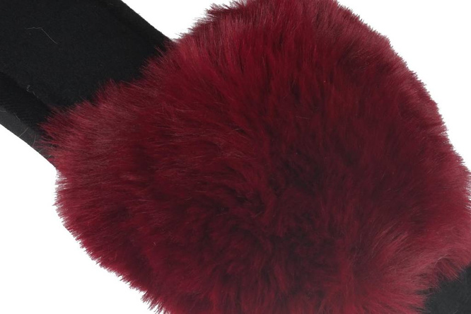 Women's textile slippers Sport DE205 burgundy, gray, pink and beige, size 37-42