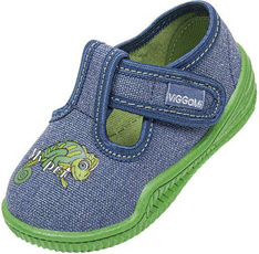 Children's Viggami FELUS blue-green sneakers, size 19-25