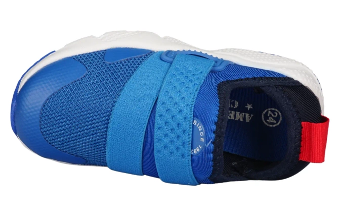 Children's sports shoes American Club CES-04 blue, red size 22-26