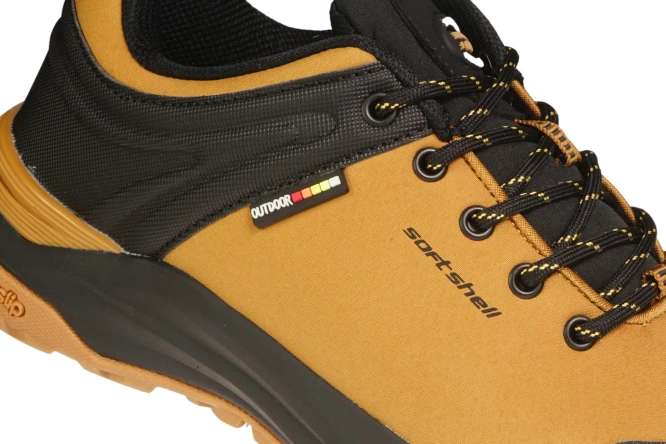 Buty sportowe damskie American Club DHL-212 czarne i camelowe rozm.37-41