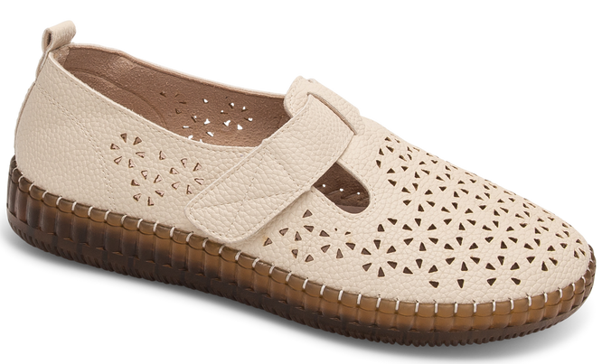 Women's half-boots Skotnicki DP-3-0841BE beige size 36-41