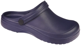 Women’s pool clogs Flame DF-007DBU navy, sizes 36–41
