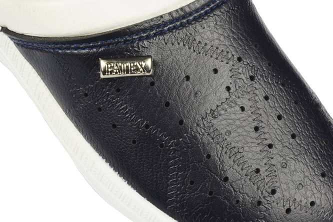 Women's Turkish slippers Fatex DF2201 navy blue size 36-40