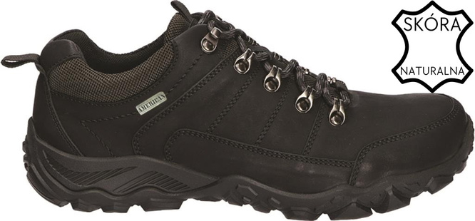 American Club MCY-101 men's transitional shoes, black and camel, sizes 41-45