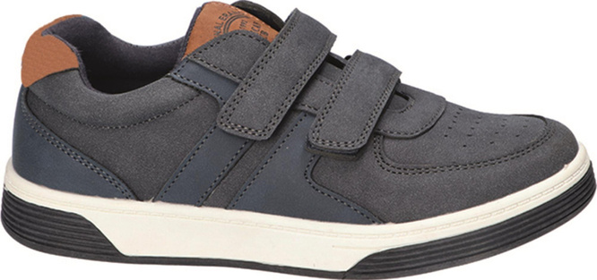 American Club CXD-128 children's sports shoes, black and navy blue, sizes 33-38