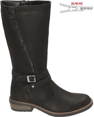 Buty zimowe dziecięce American Club CGC-24 czarne rozm.31-35