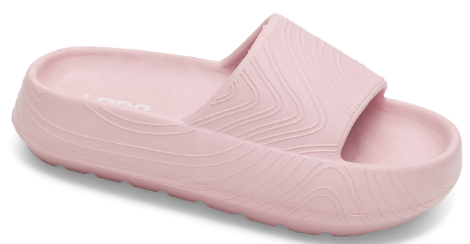 LaNo Children’s Pool Slides CKL-2-0237 – Beige and Pink, Sizes 30–35