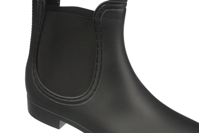 Women's galoshes Sanmm DHMY-8BL black size 36-41