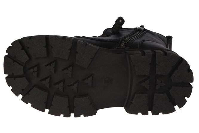 Apawwa AND739BL children's boots black size 21-25