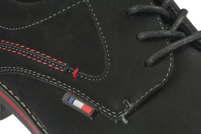 Półbuty męskie Feisal MM70-21BL czarne rozm.41-46