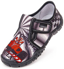 Children's sneakers Viggami BRUNO DRUK grey size 26-36