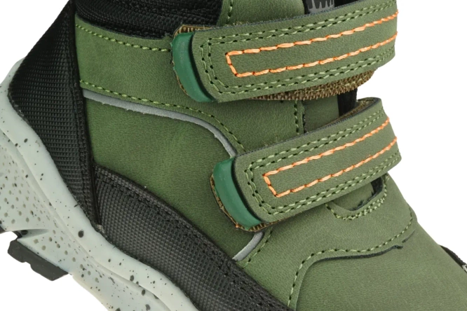 Children’s winter boots Apawwa AS6203RBL black, sizes 21–28