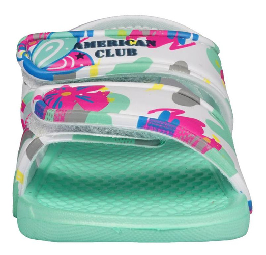 Children's pool slippers American Club CNH-33 pink or fuxia size 30-35