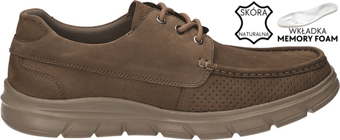 Men’s Derby Shoes American Club MCY-156 black & brown sizes 41–45