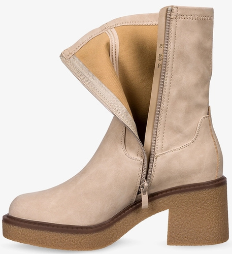 Buty zimowe damskie Sergio Leone DTR928BENU beżowe rozm.36-40