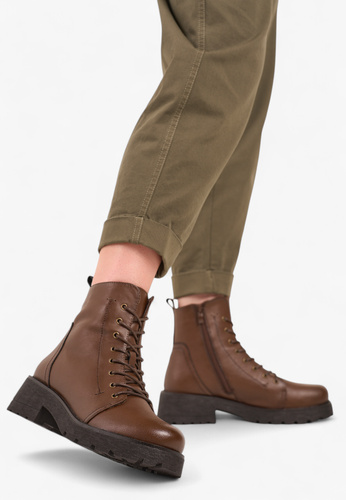 Sergio Leone DTR704-SCIBR women's boots brown size 36-40