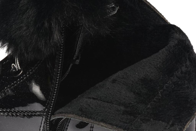 Children's transition shoes Apawwa CNQ738BL black size 31-36