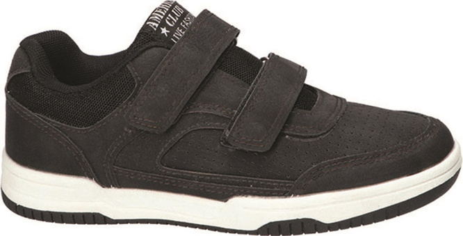 American Club CPR-01 children's sports shoes, black and navy blue, sizes 32-36