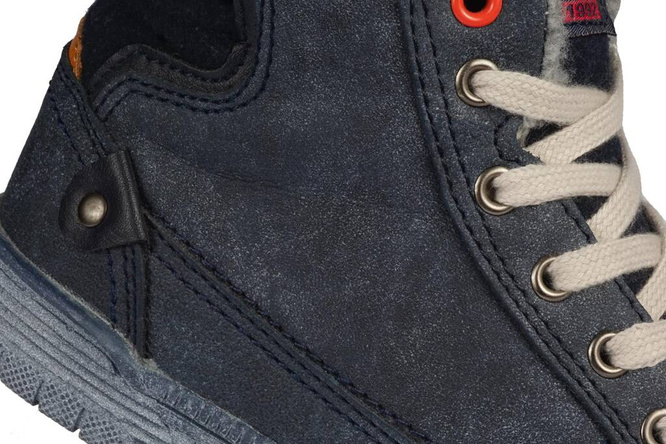 Buty zimowe dziecięce American Club AK153136 granatowe rozm.27-31