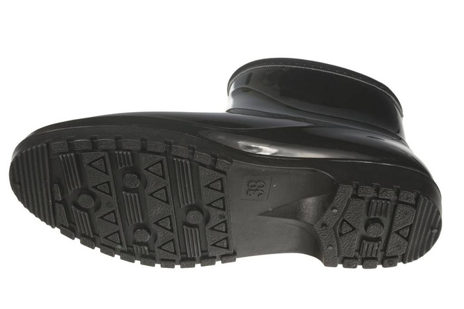 Women's insulated galoshes Lano DXK-07-2BLBL black size 36-41