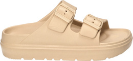 American Club DNH-182 women's pool flip-flops beige and black size 37-41